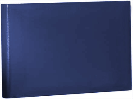 Blue Vinyl Coated Binder, 7 Ring
