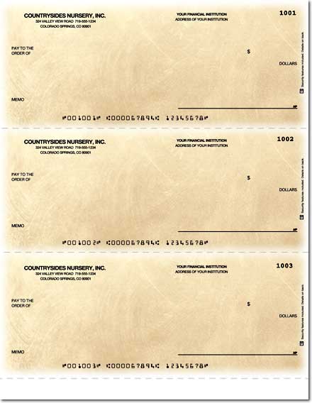Suede Laser Check No Voucher w/o Lines