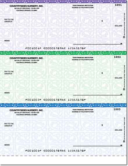 Celtic Laser Check No Voucher w/o Lines