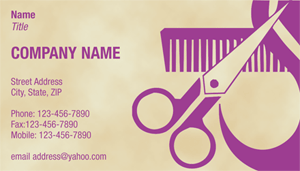 Decorative Card Hair Styling