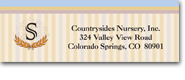 Country Club Labels