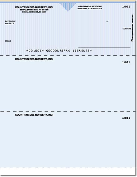 Buy Country Club Laser Checks Check on Top Singles