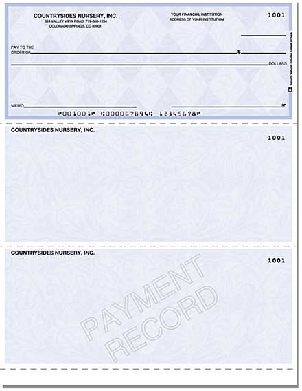 Diamonds Laser Checks Top Lined Singles