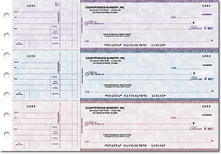 Renaissance General Purpose 3-on-a-Page Checks Duplicates