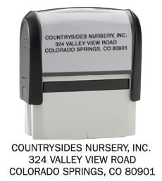 Dump Truck Return Address Stamp - Simply Stamps