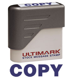 Click on Copy - Stock Message Stamp image to see enlarged version